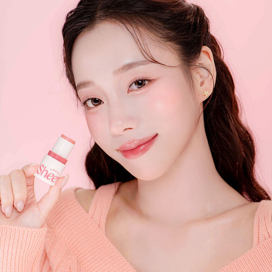 メイクヒール(MAKEHEAL) スティックブラッシャーシアー 04ローザ